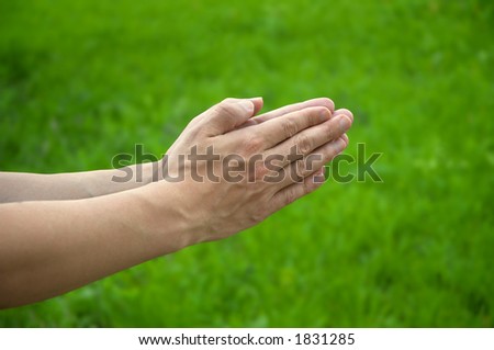 hands of the prayer