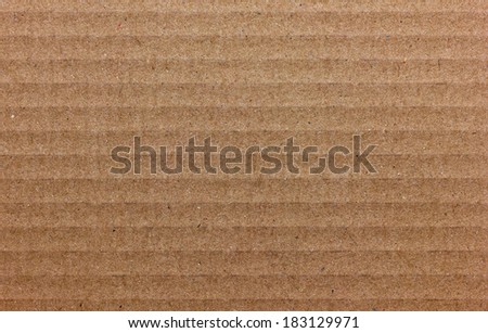 Texture of cardboard, light brown color