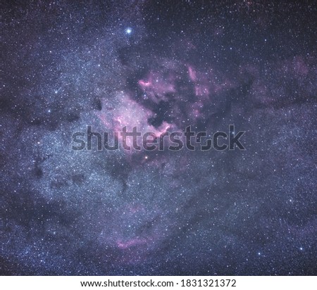 North America Nebula and Deneb Star