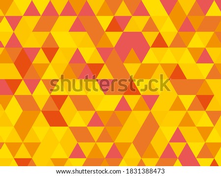 Background with triangles, bright geometric pattern. Elegant design for typography, covers, Wallpapers, screenshots. Vector illustration