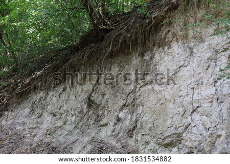 Wild rocky nature of Eastern Europe, beautiful scenic landscape background