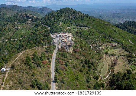 The Monal Islamabad aerial photography , 
an aerial landscape photography of a city of Islamabad ,the capital of Pakistan  