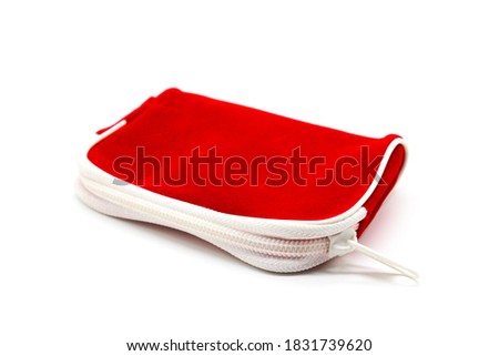 A picture of wallet for women on white background