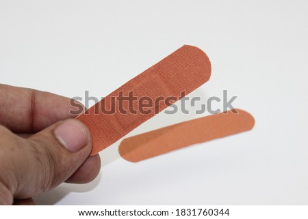 A picture of bandage on white background