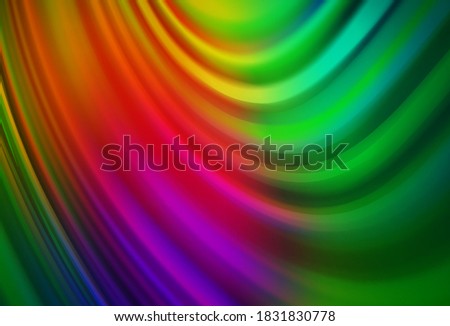 Dark Multicolor vector blurred shine abstract texture. An elegant bright illustration with gradient. New way of your design.