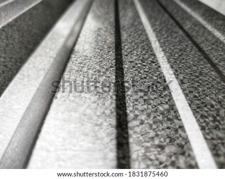 Image of the galvanized roof sheet.
Perspective view