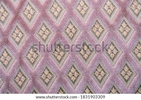 Colorful abstract textile texture  background for design.