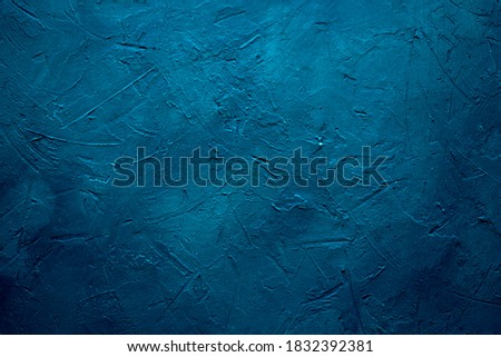 Blurred image out of focus Black-blue background texture, space