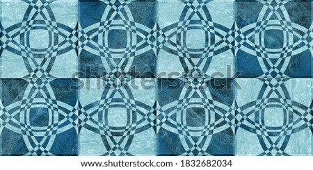 Natural stone, marble and granite tiles. Colored mosaic, interior design element. Background texture