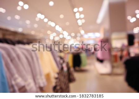 store blur background with bokeh.