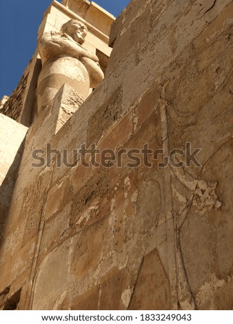 Ancient Stone Temple in Luxor