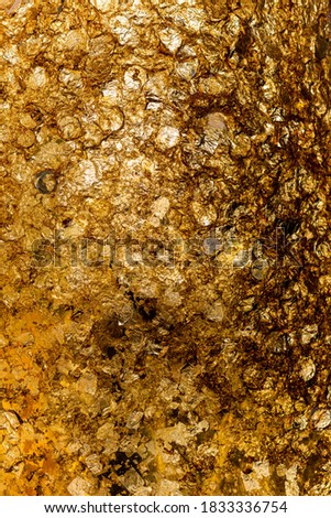 Gold rugged texture background image background illustration Paper gold old belief photo