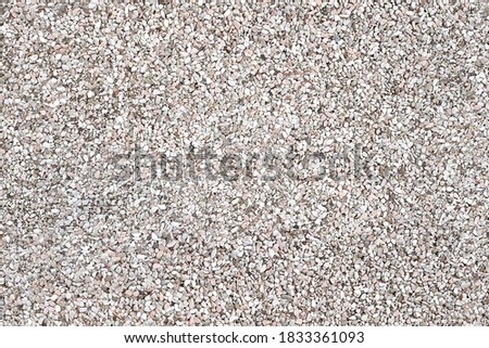 White and pink gravel texture. Repeatable pattern, seams free, perfect as renders, rendering and architectural works. 3:2 ratio.