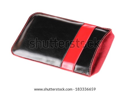 Leather Phone Cover Isolated