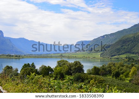 View to Lago di Caldaro