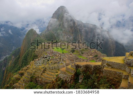 Natural photo Machu Picchu, Peru. Beautiful wallpaper. 2014