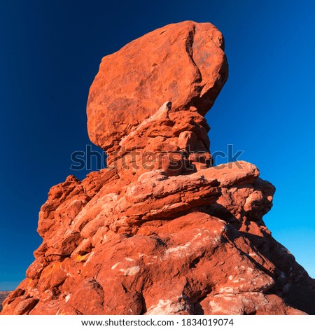 Balanced Rock, Arches National Park, Colorado Plateau, Utah, Grand County, Usa, America
