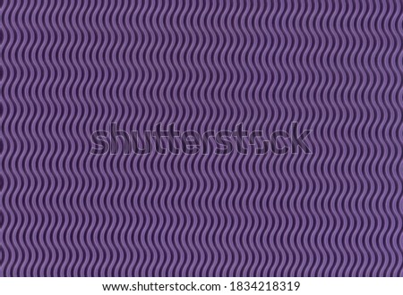 sheet of rubber pressed in waves. Color Purple. Background. Horizontal