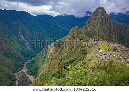 Machu Picchu Andes Peru mountains