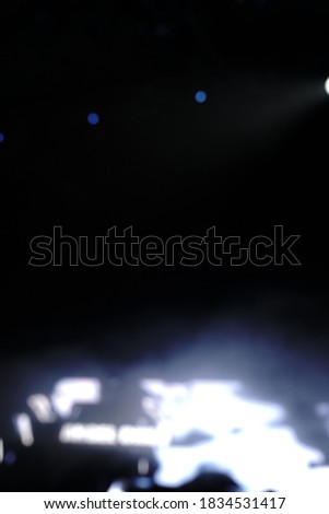 Defocused entertainment concert lighting on stage, blurred disco party, Concert Live and The fashion show background.