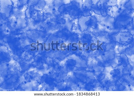 abstract blue watercolor background and texture.