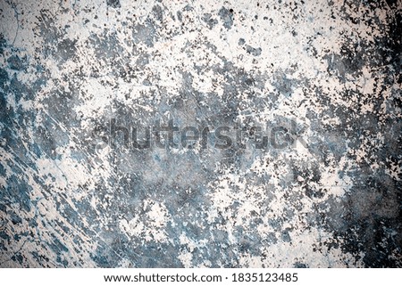 Worn grunge. Old rough stone on cement pattern wall background. Vintage grunge plaster or concrete stucco surface. Natural material abstract structure backdrop.