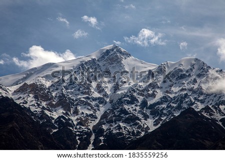 landscape photographs of valleys and cold desert of Karakorum range in northern areas of gilgit baltistan , Pakistan