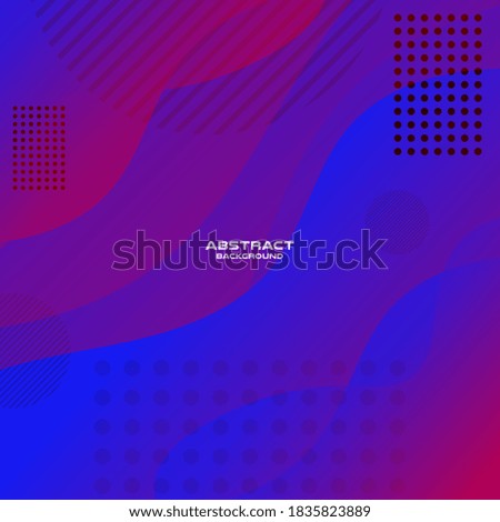 Dynamic texture Abstract background for design, Vector and illustration. Fluid gradient liquid geometric shapes banner