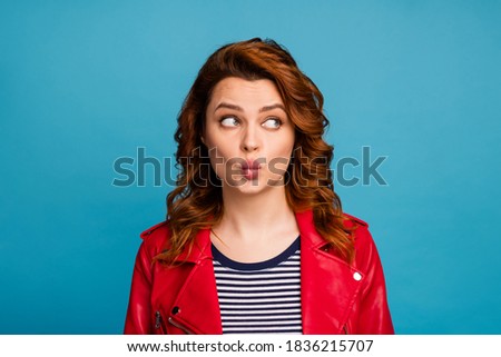 Close-up portrait of her she nice-looking attractive lovely lovable pretty cute winsome modest wavy-haired girl sending air kiss isolated over bright vivid shine vibrant blue color background