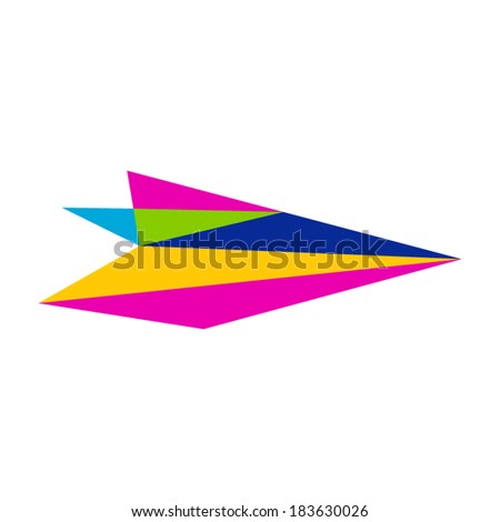 Spaceship or yacht sign Branding Identity Corporate vector logo design template Isolated on a white background