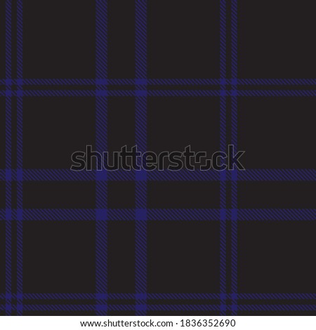 Blue Glen Plaid textured seamless pattern suitable for fashion textiles and graphics