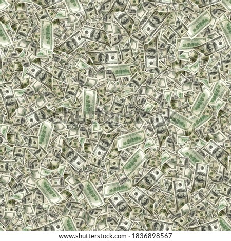 Poker prints us dollar. American money, isolated on white cash. Flying hundred dollars isolated on white background.