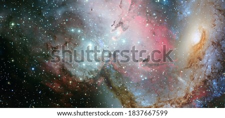 Deep space. Elements of this image furnished by NASA.