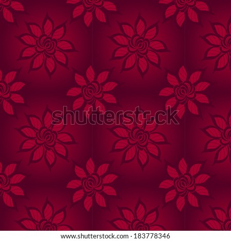 Floral abstract background. Vector illustration