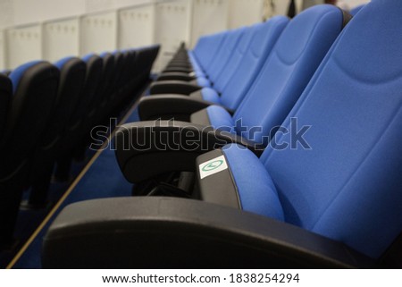 Covid-19 approved and non approved seats at the conference