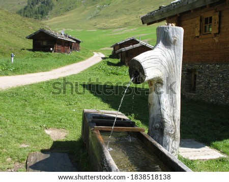 Malga Fane in Val Pusteria, South Tyrol, Italy Royalty-Free Stock Photo #1838518138
