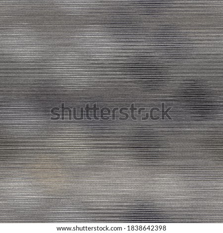 Heathered french grey linen marl texture background. Striped melange blend neutral printed fabric textile. Soft weave all over print with irregular space dyed variegated effect.
