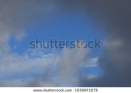 View of the sky with clouds