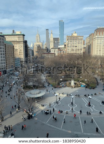 One of the parks of New York