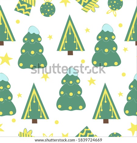 Holiday Collection. Happy New Year. Happy winter holidays. Merry Christmas. Set of New Year characters and decorations. Vector Set