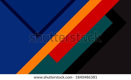 illustration of an abstract geometric background