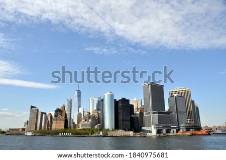 New York Skyline, Downtown, Usa