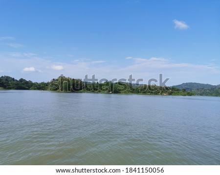 Nature of rangmati lake, Bangladesh.