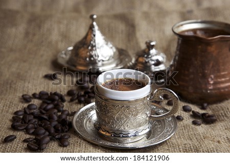 Turkish Coffe Concept Photo