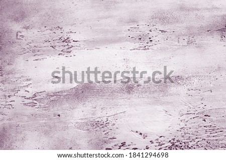 Maroon textured concrete background with a darker base in the recesses. Abstract texture for graphic design or wallpaper, top view, toned