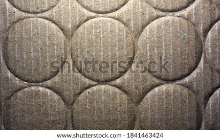Cardboard background textures and circles