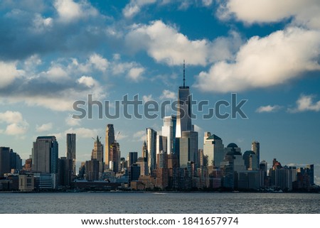 New York, Towers, Light and Sky