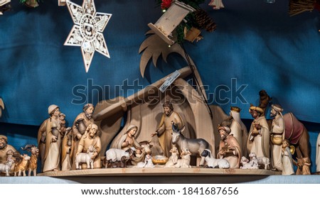 Beautiful Christmas market in Munich - Bavaria - Germany, Europe