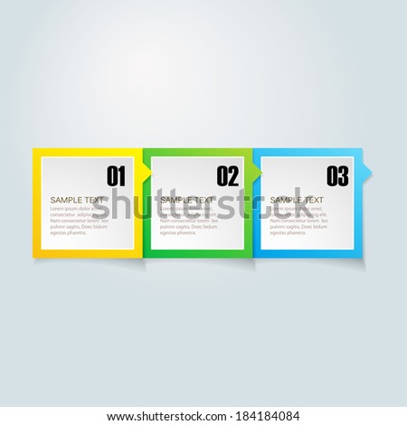 Modern conceptual vector Design template / Colorful connection banner concept for different business design / info graphics  or website design