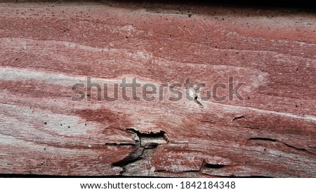 Old wooden window surface, red texture